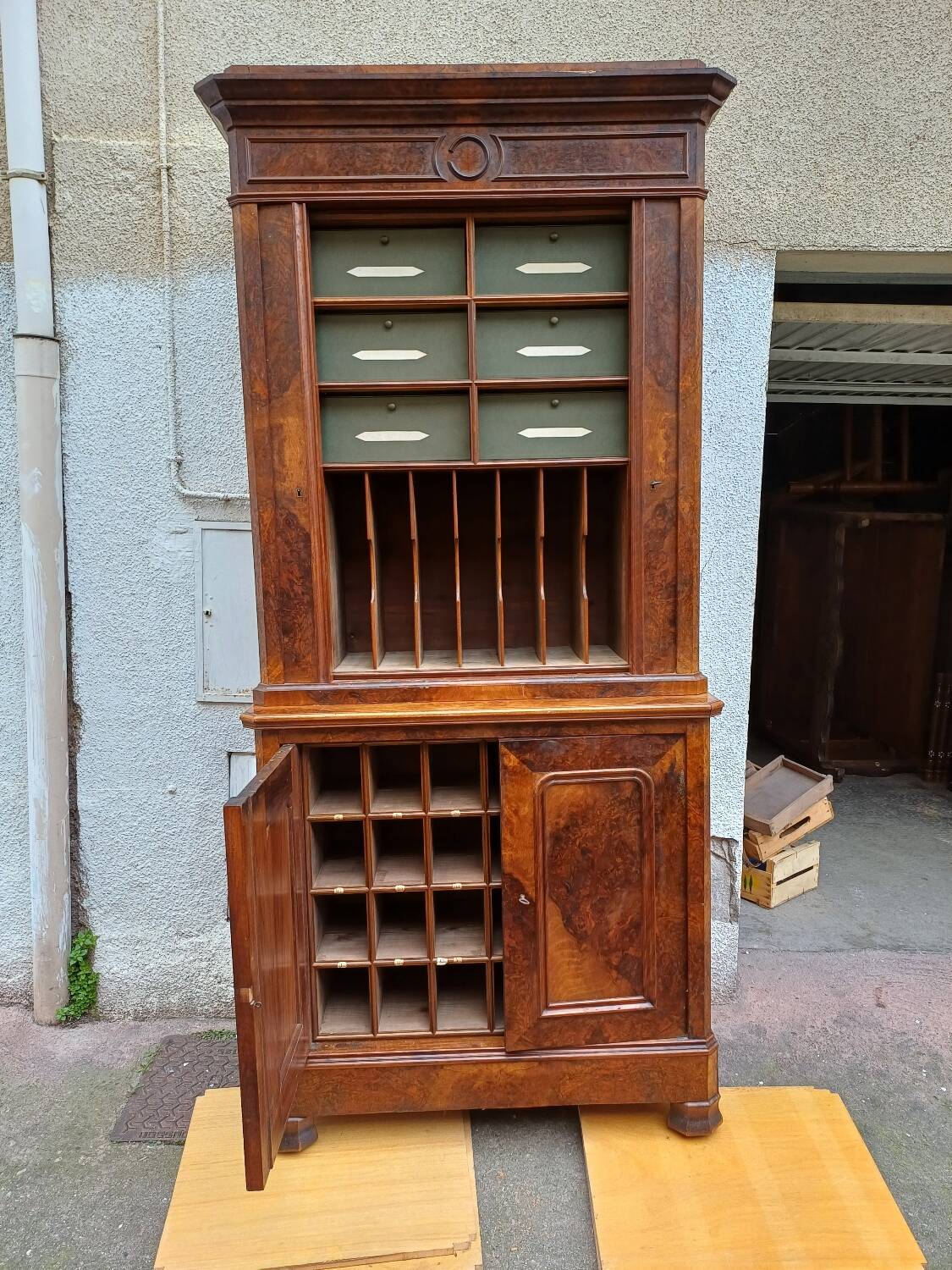 Ancien meuble de Notaire époque Napoléon 3, 19ème