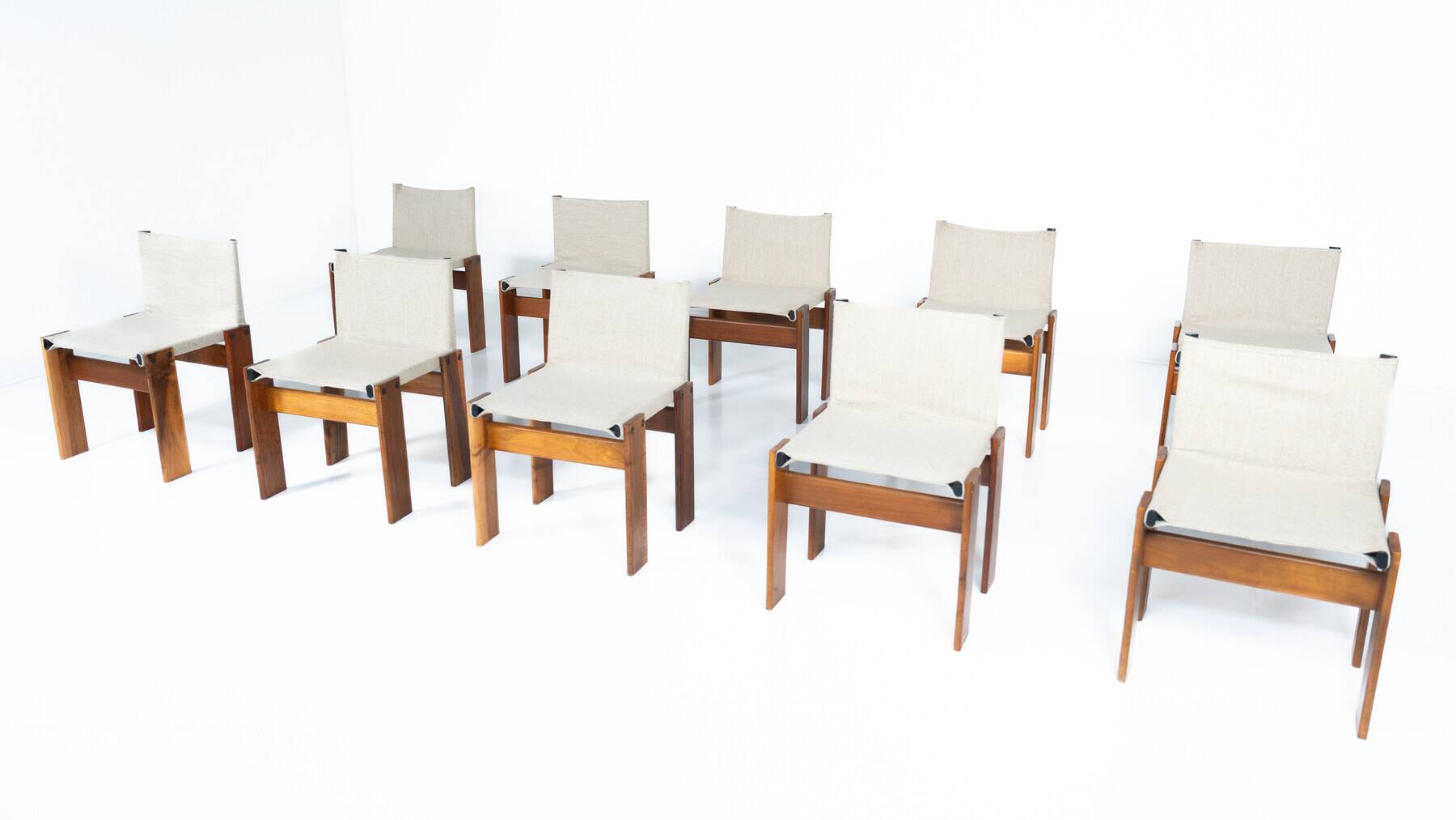 Monk Chair by Afra and Tobia Scarpa for Molteni, 1970 - Sold individually