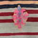 Vintage Turkish Kilim Kelim Rug shabby wool, country home boho 190x100 cm medium