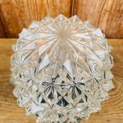 Applique murale ou plafonnier en verre vintage