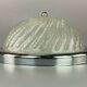 60s 70s Lamp Plafoniere Flush Mount Glass Space Age Design 60s