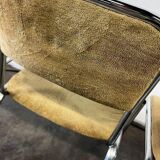 Set of 4 vintage chrome chairs