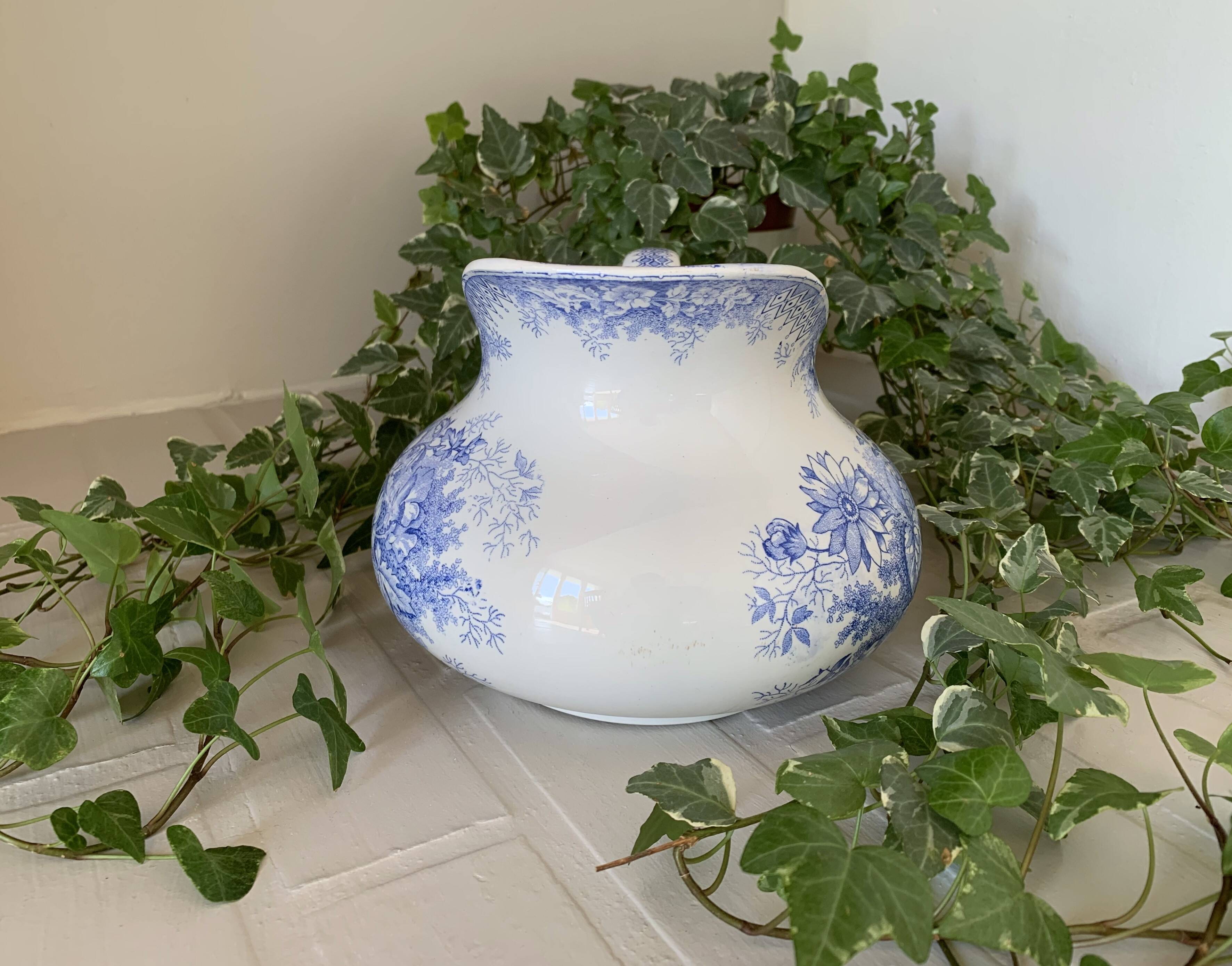 Old earthenware pitcher from Saint-Amand (North) – Jardinière model