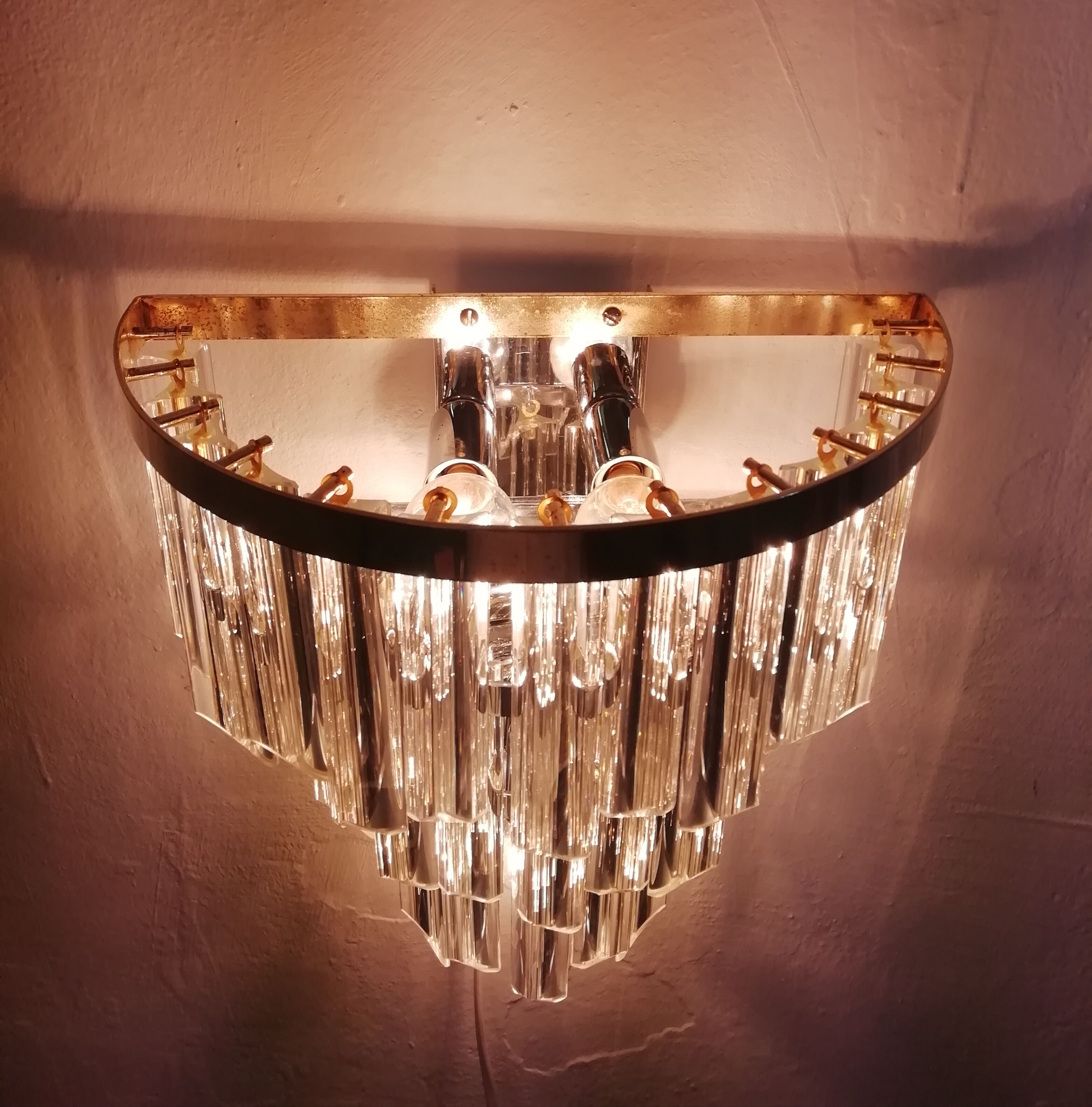 Paolo Venini glass lamp