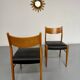 Pair of Italian design chairs by Consorzio Sedie Friuli, 1960s.