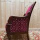 Fauteuil - Bergère époque Empire en acajou