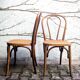 Cane and bentwood chairs