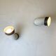 Pair of adjustable wall lights "Tuyau" by Raak, 1970s