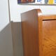 Commode vintage scandinave pieds compas année 50