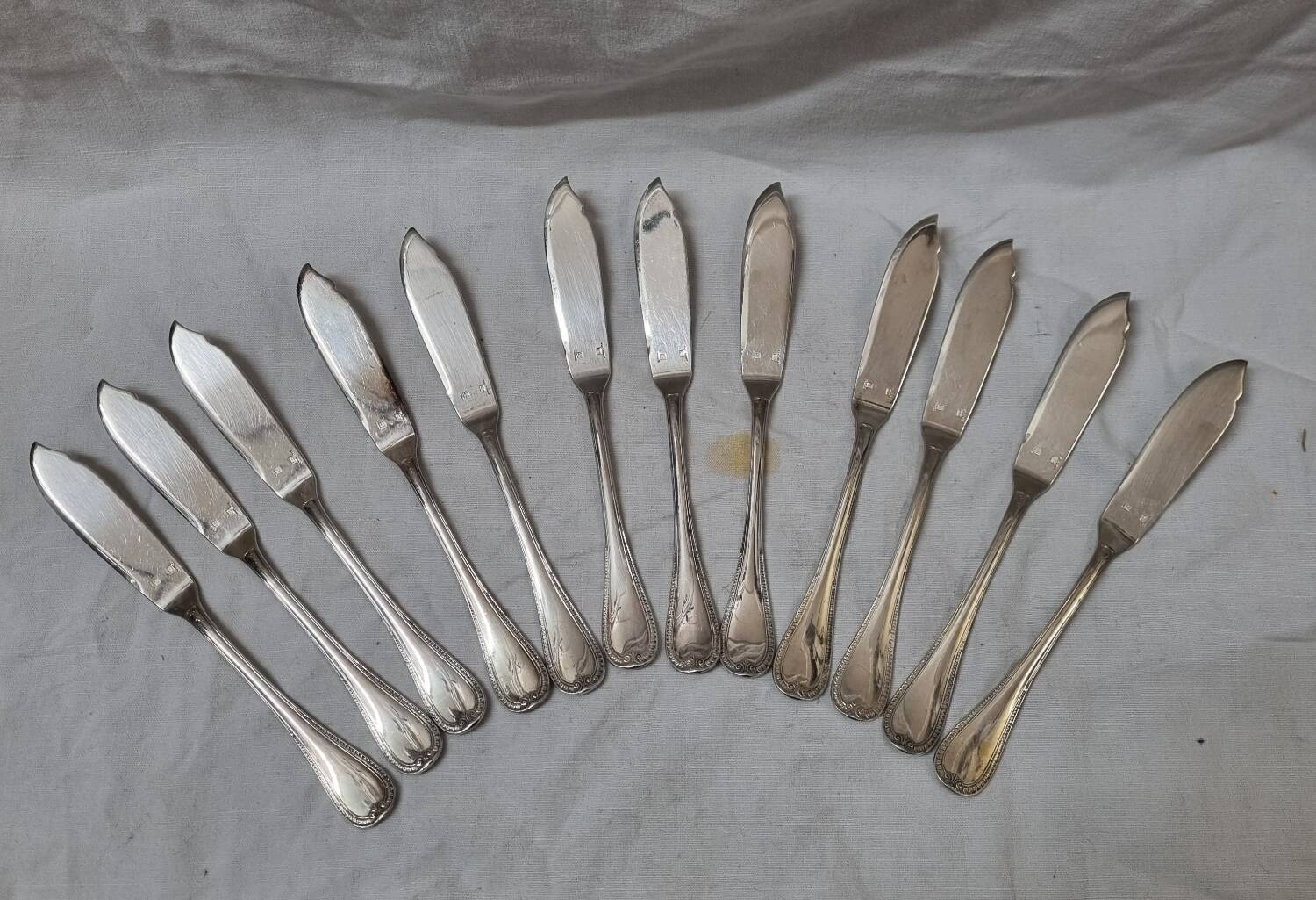 Christofle Malmaison fish knives