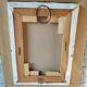 Framed floral oil on canvas – Vintage still life