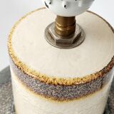 Vintage lamp foot 1970 ceramic