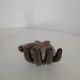 Empty ceramic hand pocket