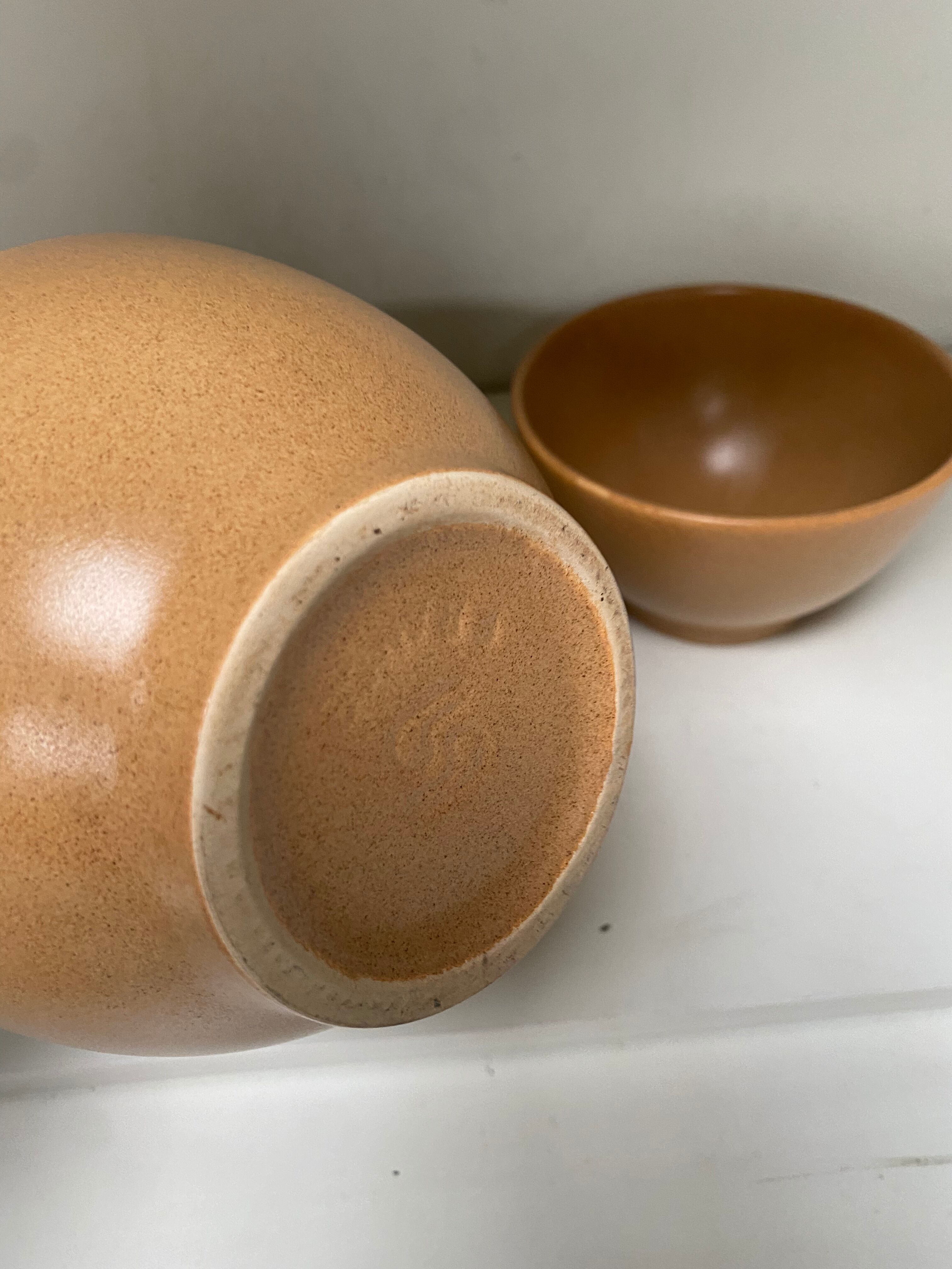 Set of 3 stoneware bowls