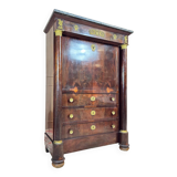 19th Century Empire Period Mahogany Feather Desk