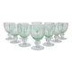 Set of bubble champagne glasses, Italian design, 1970s, production: Italy