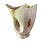 Ceramic vase with double handles