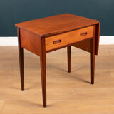 Retro Danish 1960s Sewing Table Console Table Lamp Table