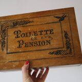 Wooden box pension's toilet, 1920