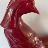 Faisan Art déco de Lemanceau fait par Saint Clément. Céramique vintage Charles Lemanceau.