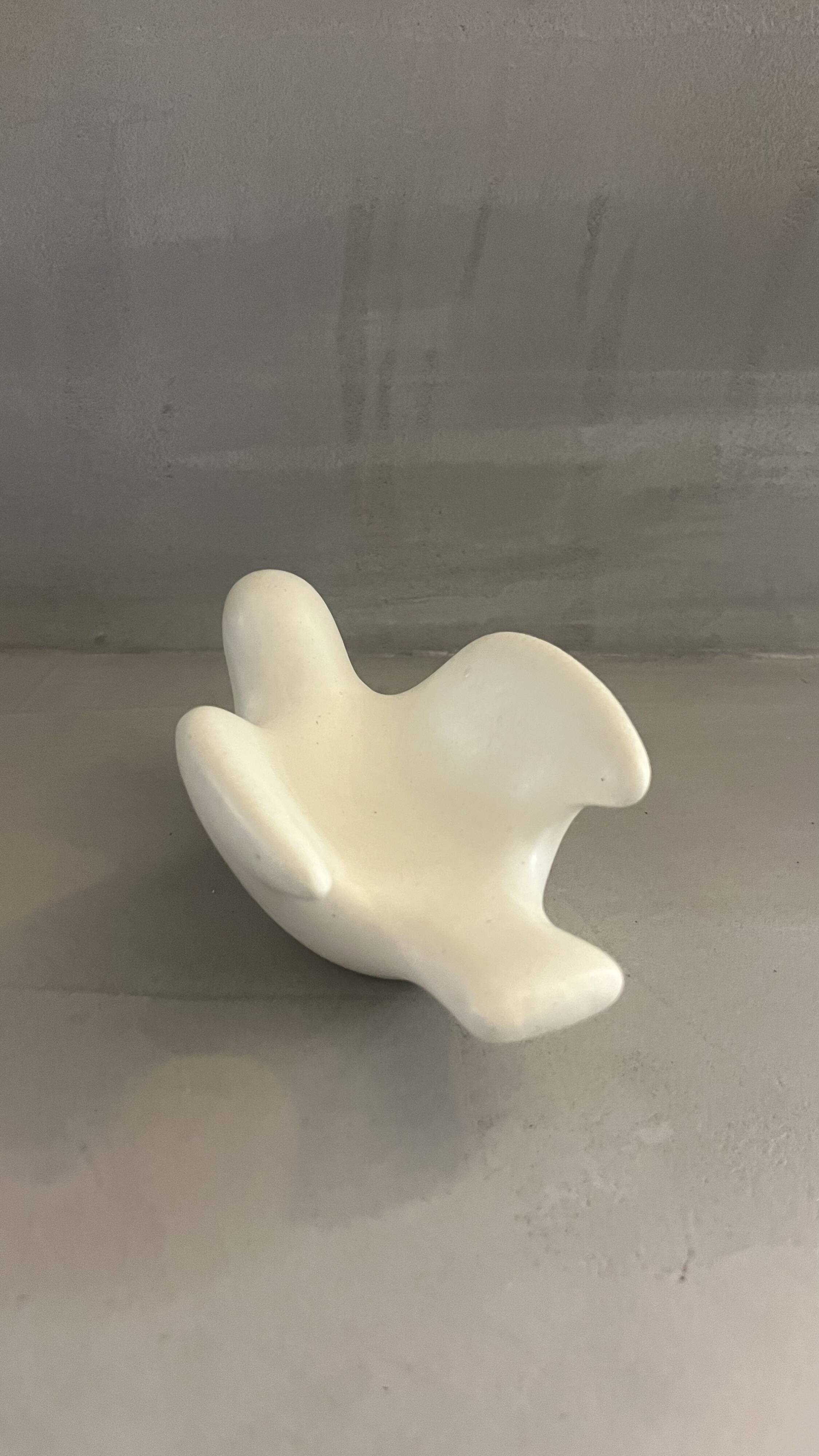 Ceramic dove signed by André Baud