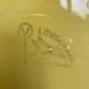 Yellow Longchamp plates 1950