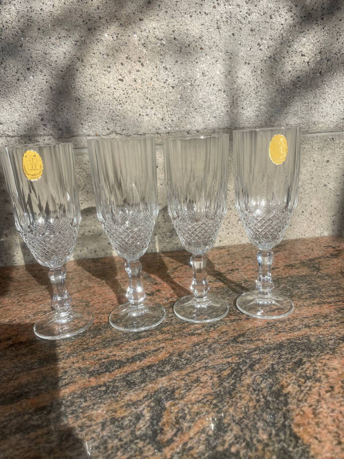 4 Frangar Flutes Non Flectar Italy A. Masserini