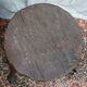 Brutalist bar stool made of vine wood