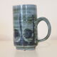 Set of 4 vintage mid century brutalist tea mugs by David Sharp