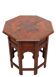 Fabulous Hoshiarpur Anglo Indian brass inlaid hardwood occasional coffee ta