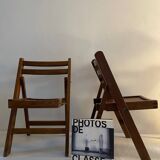 Wooden folding chair for children