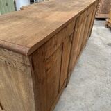 Solid oak enfilade from the 19th century.