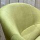 1950s velvet toad sofa