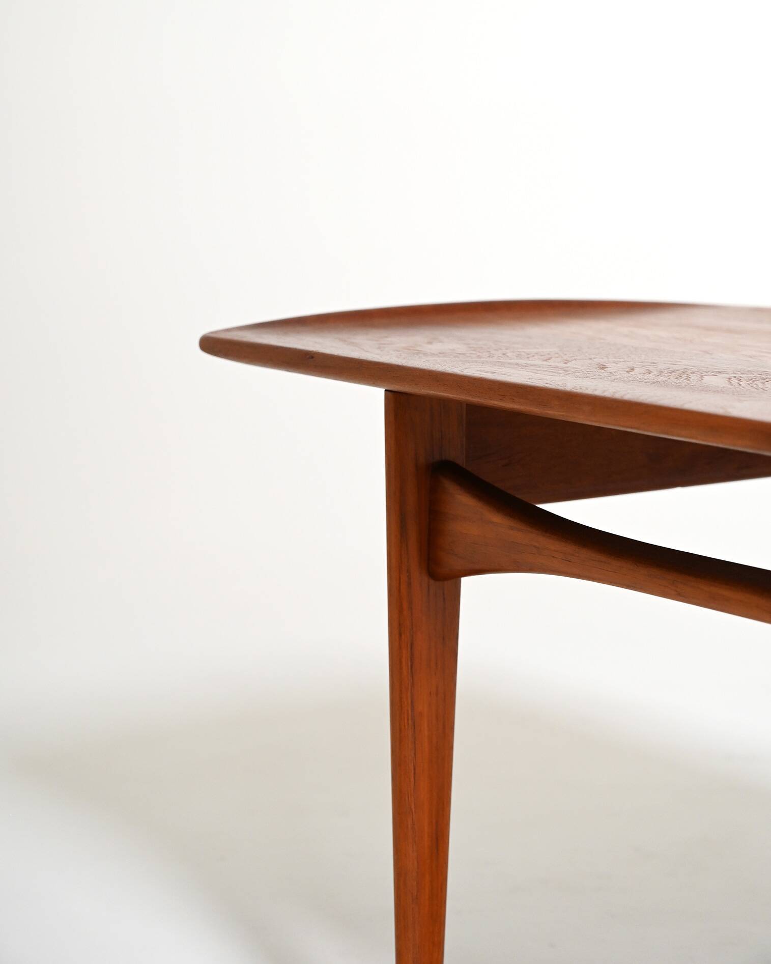 Tove & Edvard Kind-Larsen teak coffee table, Denmark, 1960s
