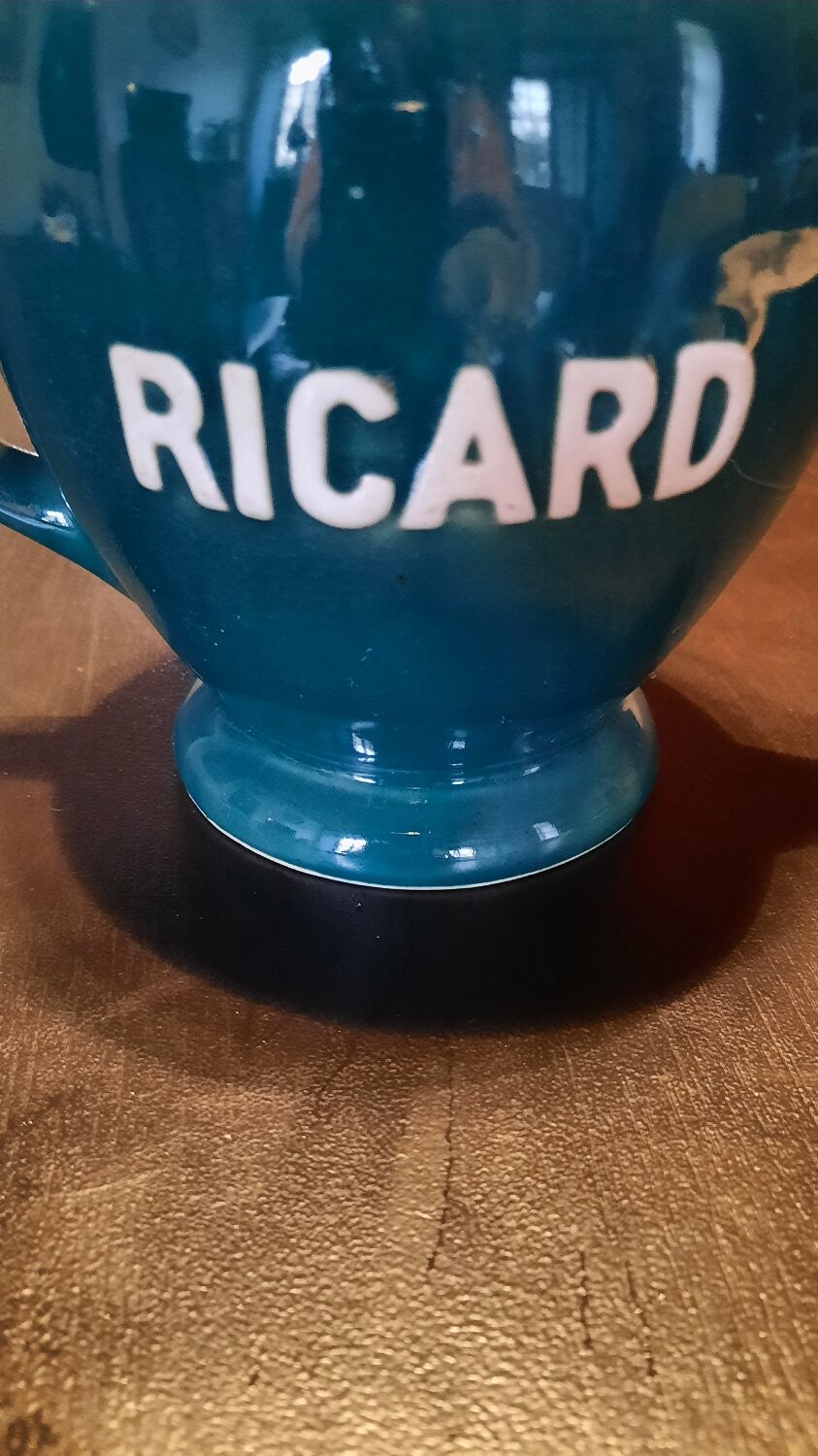Green Ricard pitcher