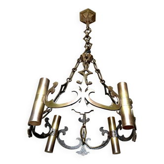 Neo gothic chandelier 4 lights
