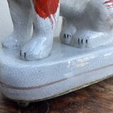 Paire de lampes Staffordshire