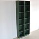 Vintage danish green bookcase