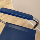 Breuer B34 blue armchair