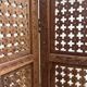 Vintage Indian screen in solid rosewood (Sheesham)