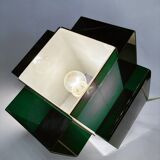 Vintage Pendant • Two-Coloured Acrylic • 1970