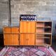 Modular vintage showcase library modernist style / Minvielle - 50s/60s