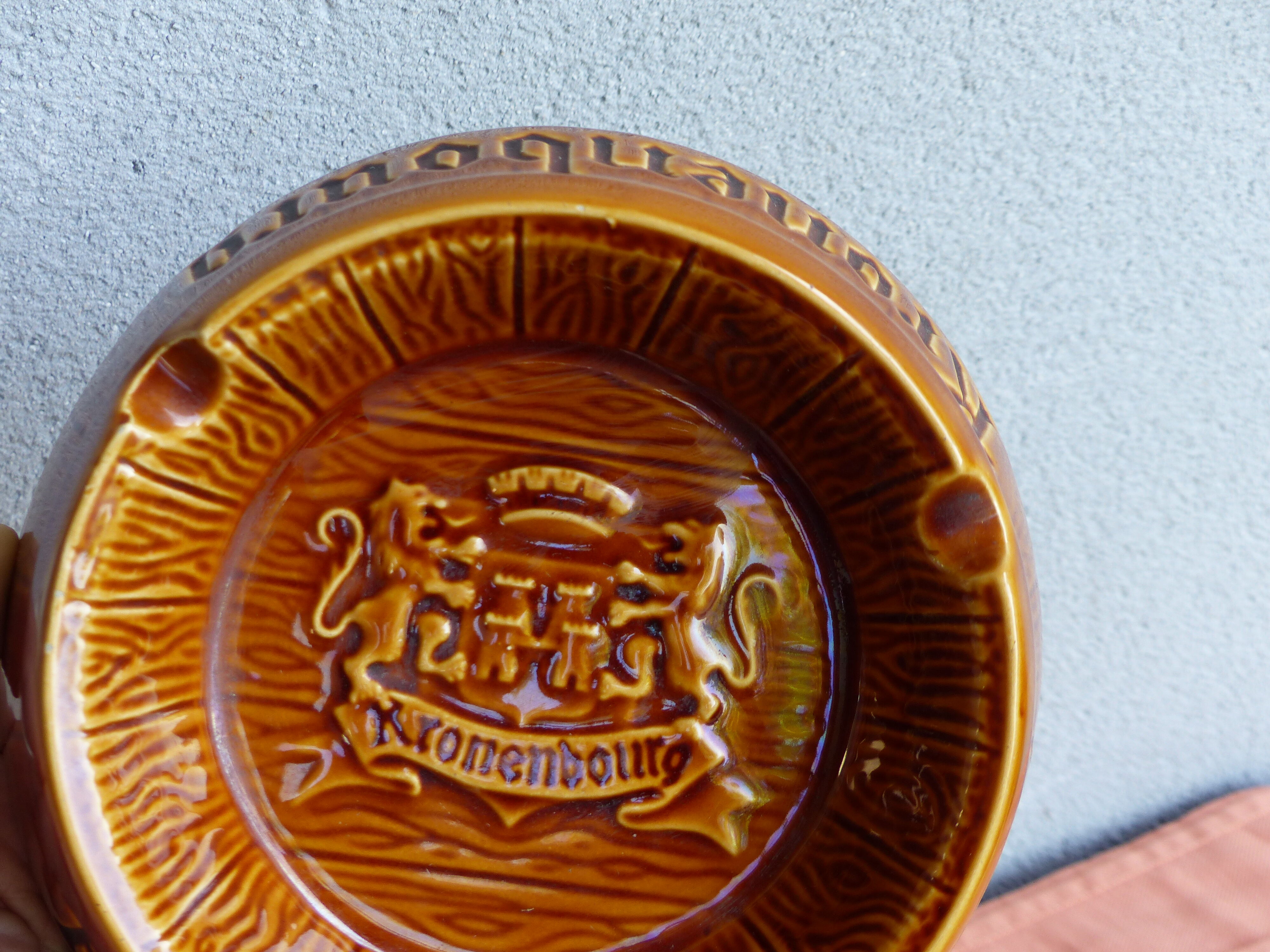 Kronenbourg advertising ashtray