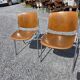 Paire de chaises "DSC 106" par Giancarlo Piretti pour Castelli, 1960