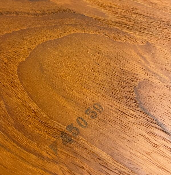 Table basse en teck danois par Peter Hvidt France & Son 60s