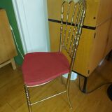 Chiavari Italian brass design chair