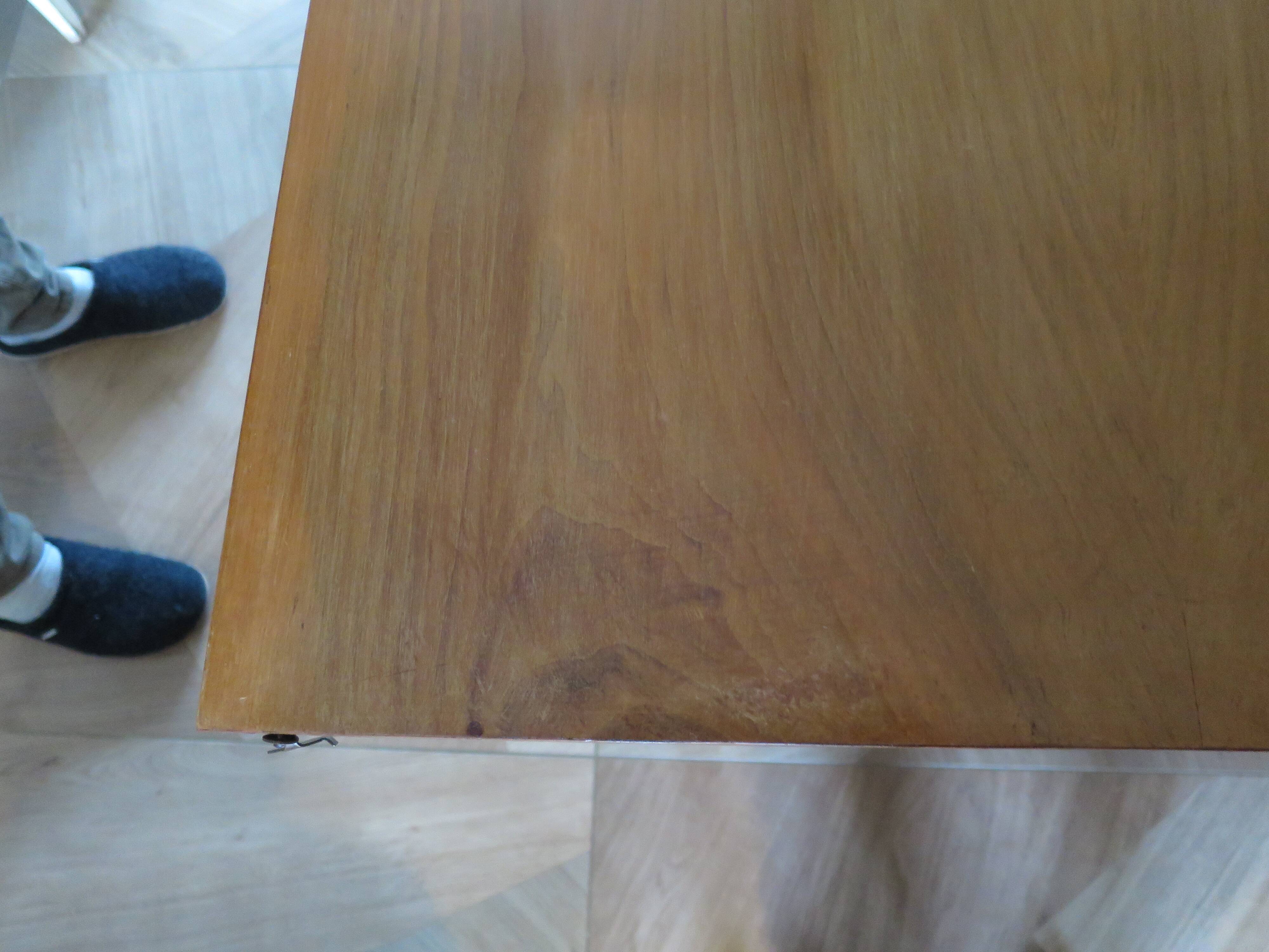 Table de salle à manger extensible, années 50-60