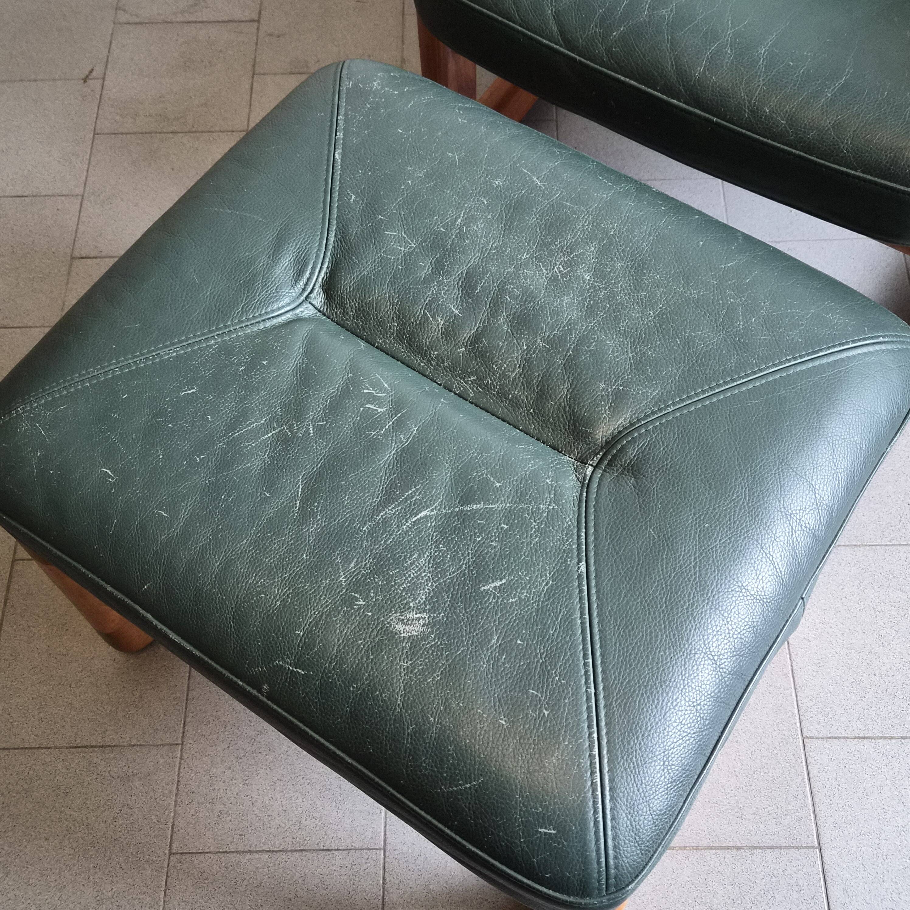 Pair of footstools by Poul Jeppesen for Holstebro Mobelfabrik 1970