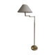 Lampadaire en laiton double éclairage