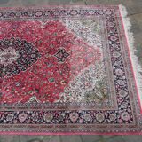 Sino ghoum handmade persian oriental rug in silk 250 x 158